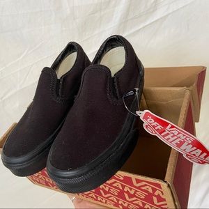 Toddler vans classic slipons brand new